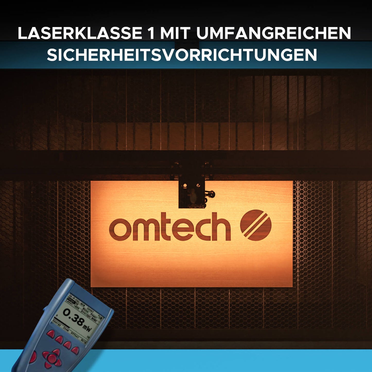 100W CO2 Laser Graviermaschine & Laser Cutter mit 1000x600mm Gravurfläche | Max-1060 CO2 Laser Graviermaschine & Cutter OMTech Laser