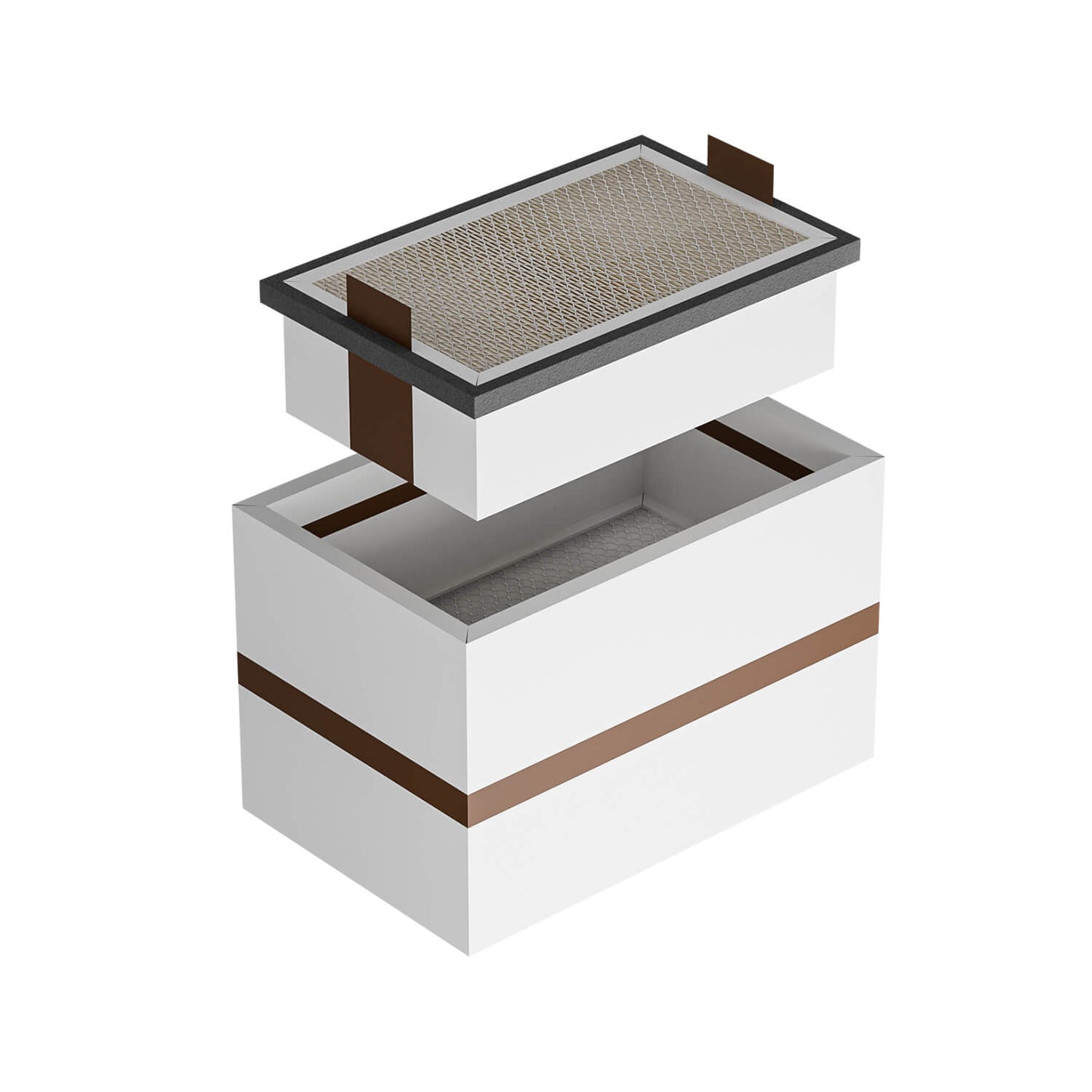 85W Rauchabsauger mit 3-Schichten-Filter für Lasercutter | LSP-80 Rauchreiniger OMTech Laser