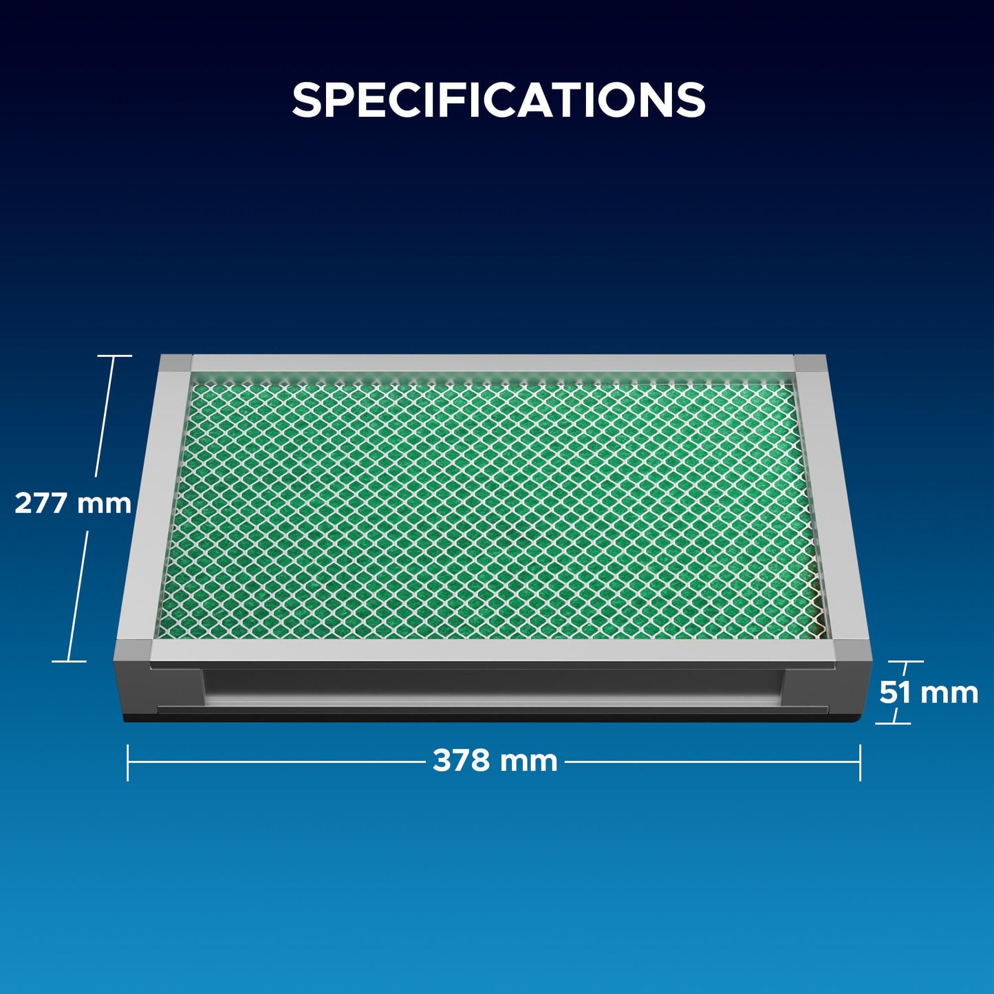 Aktivkohle-Ersatzfilter für Rauchabsauger LSP-300 Ersatzfilter OMTech Laser