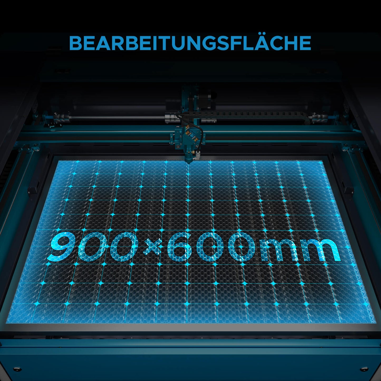 130W CO2 Laser Cutter & Graviermaschine mit 1300x900mm Gravurfläche | Pronto-60 CO2 Laser Graviermaschine & Cutter OMTech Laser