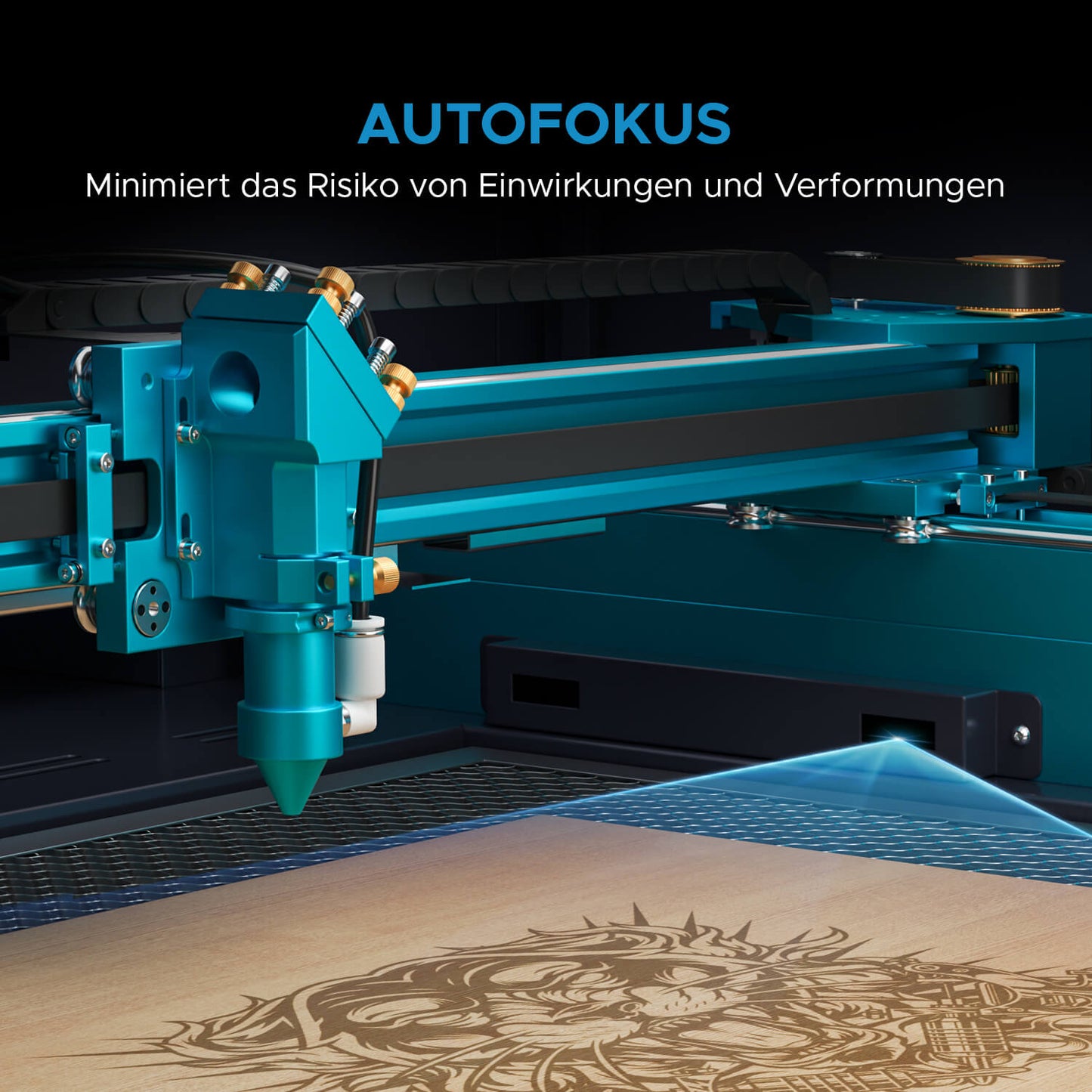 130W CO2 Laser Cutter & Graviermaschine mit 1300x900mm Gravurfläche | Pronto-60 CO2 Laser Graviermaschine & Cutter OMTech Laser