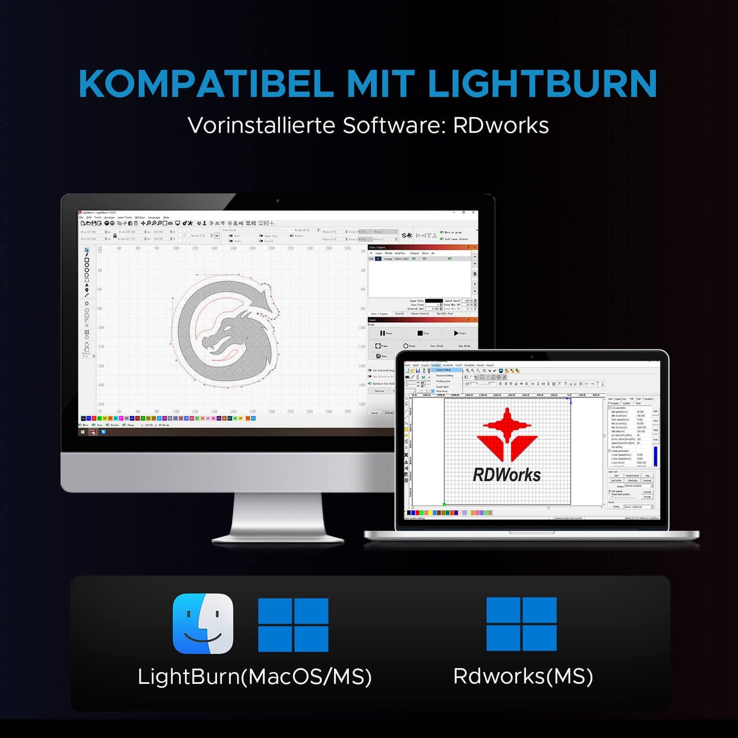 130W CO2 Laser Cutter & Graviermaschine mit 1300x900mm Gravurfläche | Pronto-60 CO2 Laser Graviermaschine & Cutter OMTech Laser