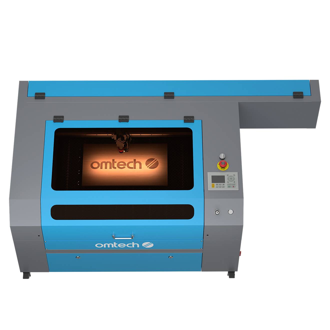 100W CO2 Laser Graviermaschine & Cutter mit 700x500mm Gravurfläche | Max-750 CO2 Laser Graviermaschine & Cutter OMTech Laser