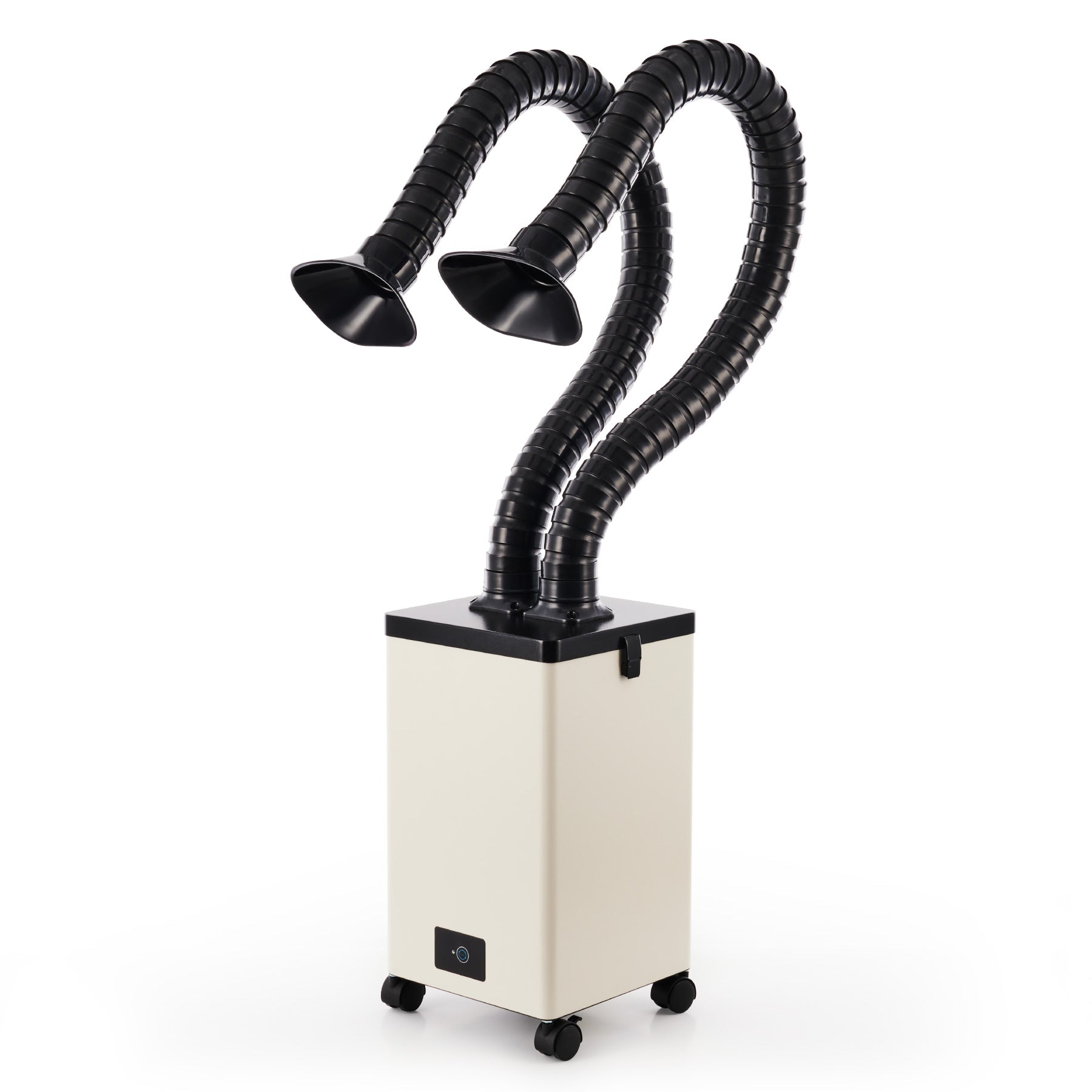 Rauchabsauger mit 3-Schichten-Filter und 2 Absaugrohren | LSP-250 Rauchreiniger OMTech Laser   