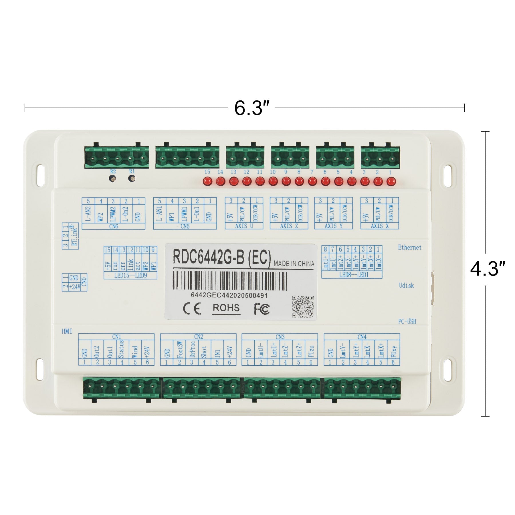 Ruida Digital Controller RDC6442G - Horizontalmodell  Ruida   
