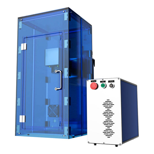 30W Faserlaser Graviermaschine für Metallgravur & Metallbeschriftung | F-30 Faserlaser Graviermaschine OMTech Laser   