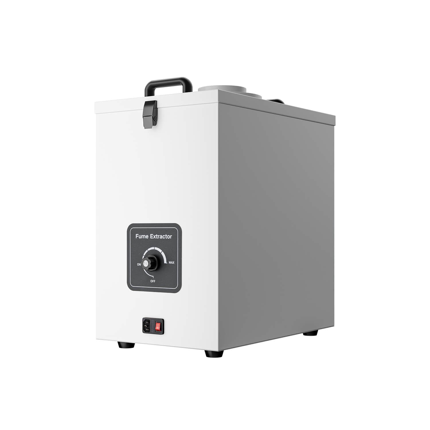 85W Rauchabsauger mit 3-Schichten-Filter für Lasercutter | LSP-80 Rauchreiniger OMTech Laser   