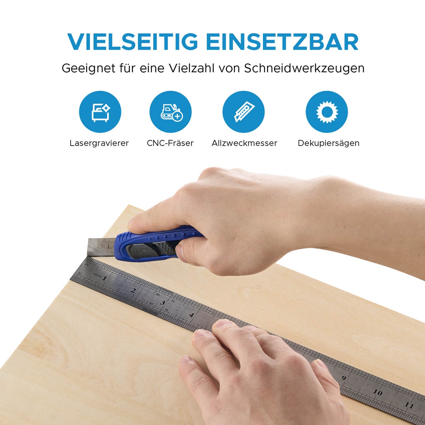 Lindenholz 12 Stücke 300x200x3mm zum Basteln, Laserschneiden und Lasergravieren Materialien OMTech Laser   