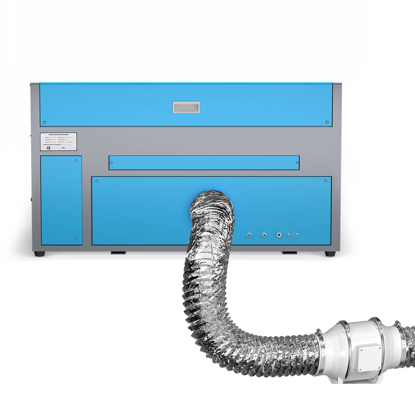 50W Laser Cutter & Graviermaschine mit 500x300mm Gravurfläche | Turbo-535 CO2 Laser Graviermaschine & Cutter OMTech Laser   