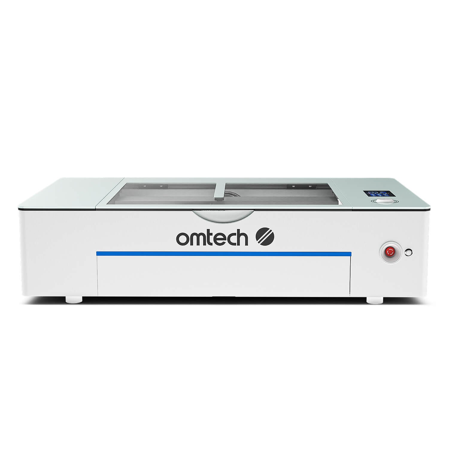 55W Desktop Laser Cutter mit 510x300mm Gravurfläche | Polar Plus CO2 Laser Graviermaschine & Cutter OMTech Laser   