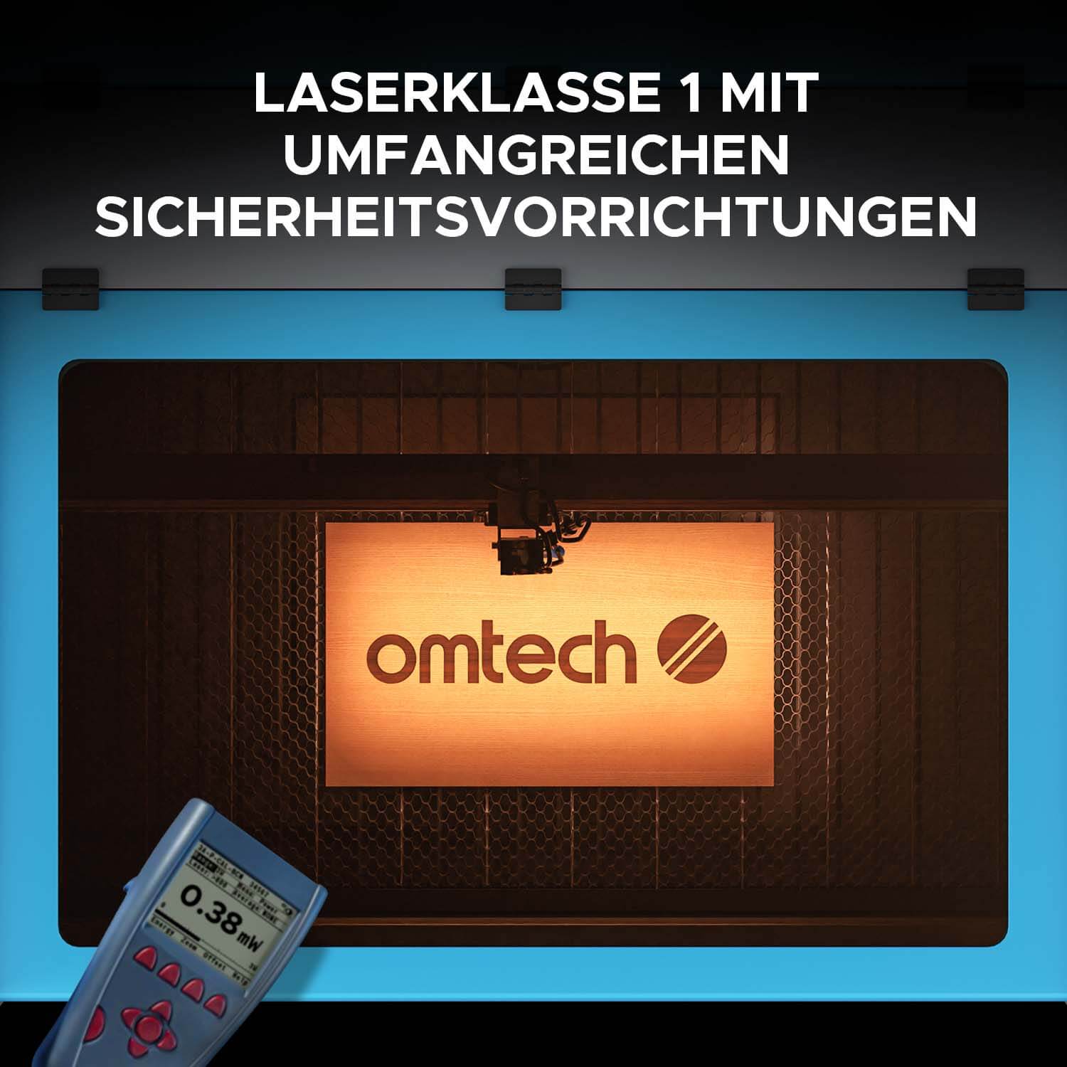 90W Lasercutter & Laser Graviermaschine mit 900x600mm Gravurfläche | Turbo-968 CO2 Laser Graviermaschine & Cutter OMTech Laser
