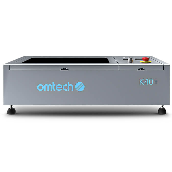 40W Desktop Laser Graviermaschine & Cutter mit 300x200mm Gravurfläche | K40 Plus CO2 Laser Graviermaschine & Cutter OMTech Laser   
