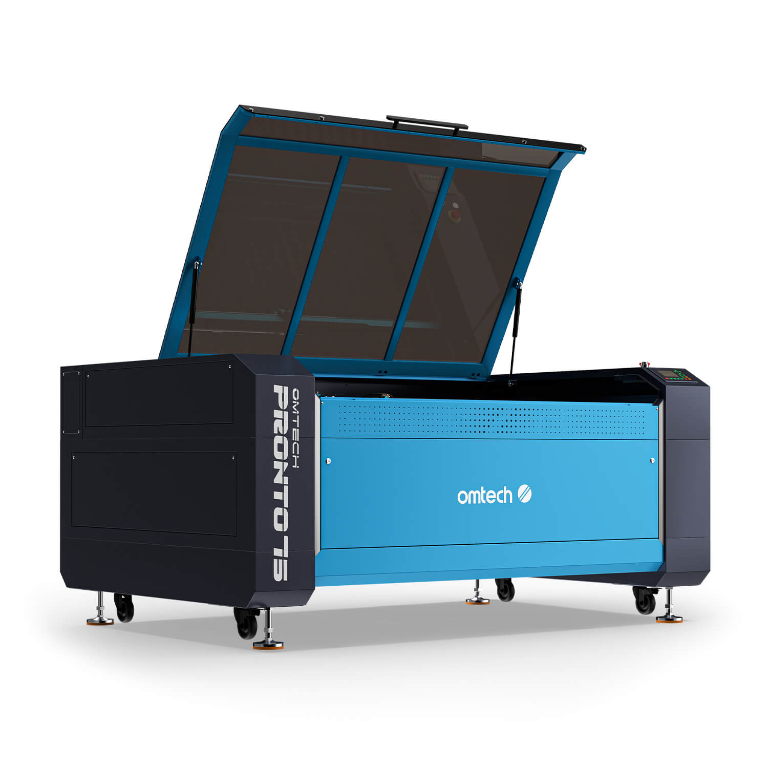 150W CO2 Laser Cutter & Graviermaschine mit 1600x1000mm Gravurfläche | Pronto-75 CO2 Laser Graviermaschine & Cutter OMTech Laser